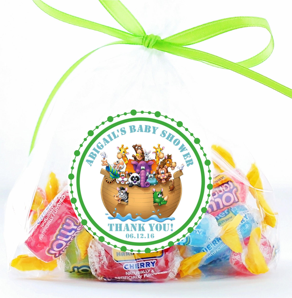 Colorful ark baby sprinkle sticker