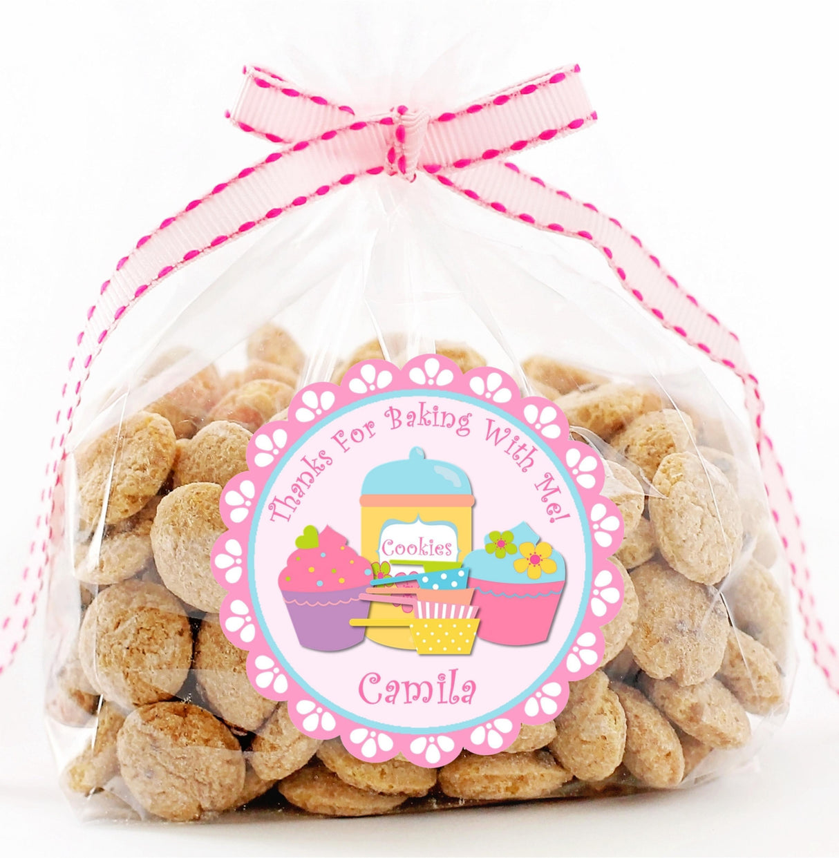 baking utensils cupcake party sticker