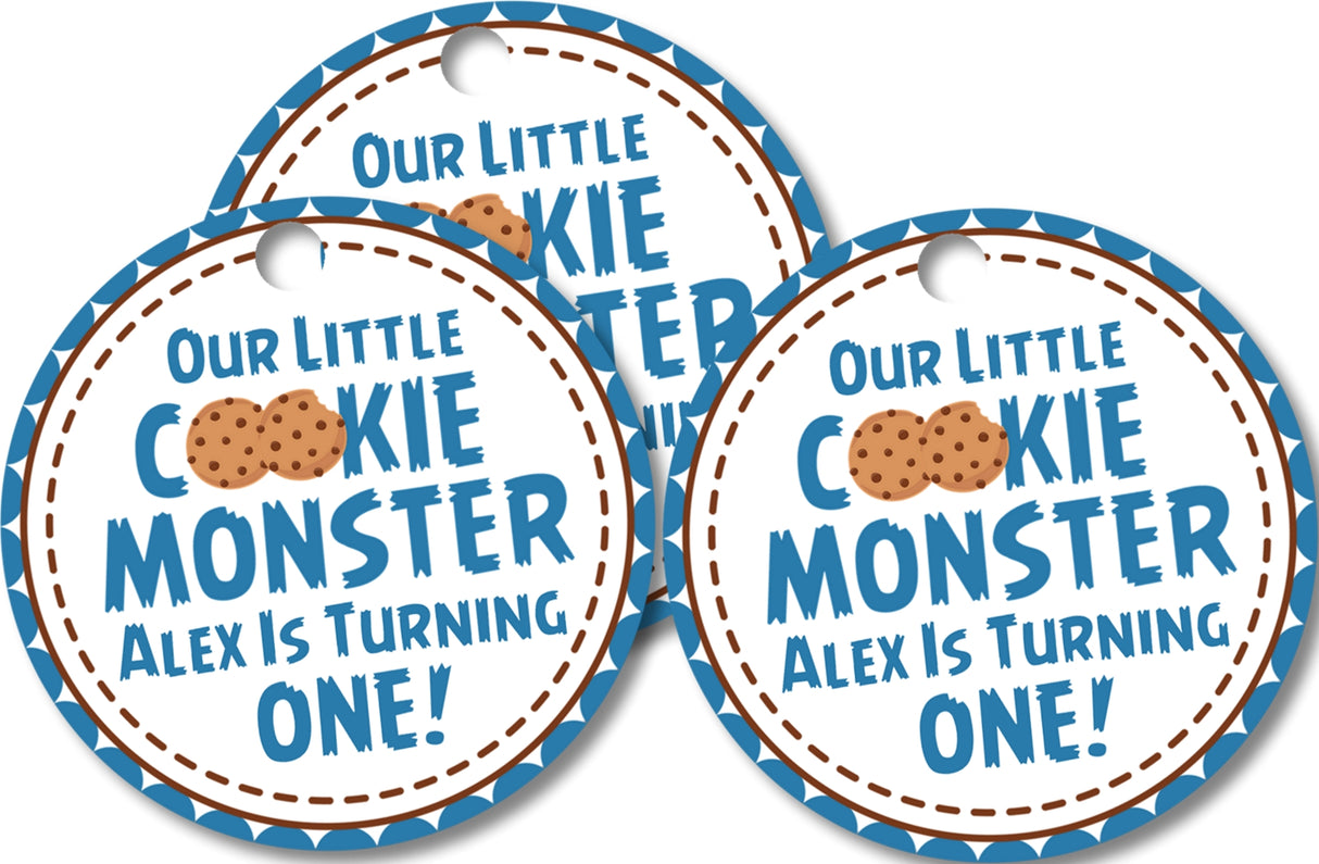 labels for cookie monster party