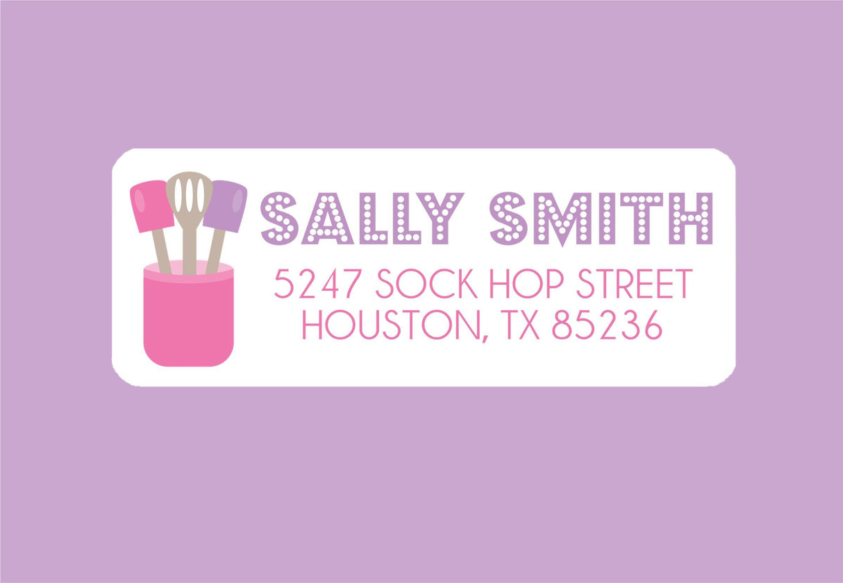 Baking Address Labels