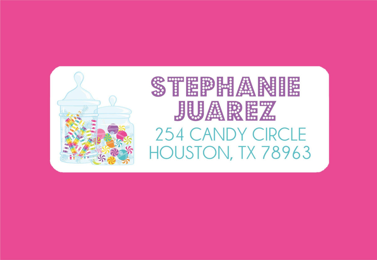 Candy Address Labels