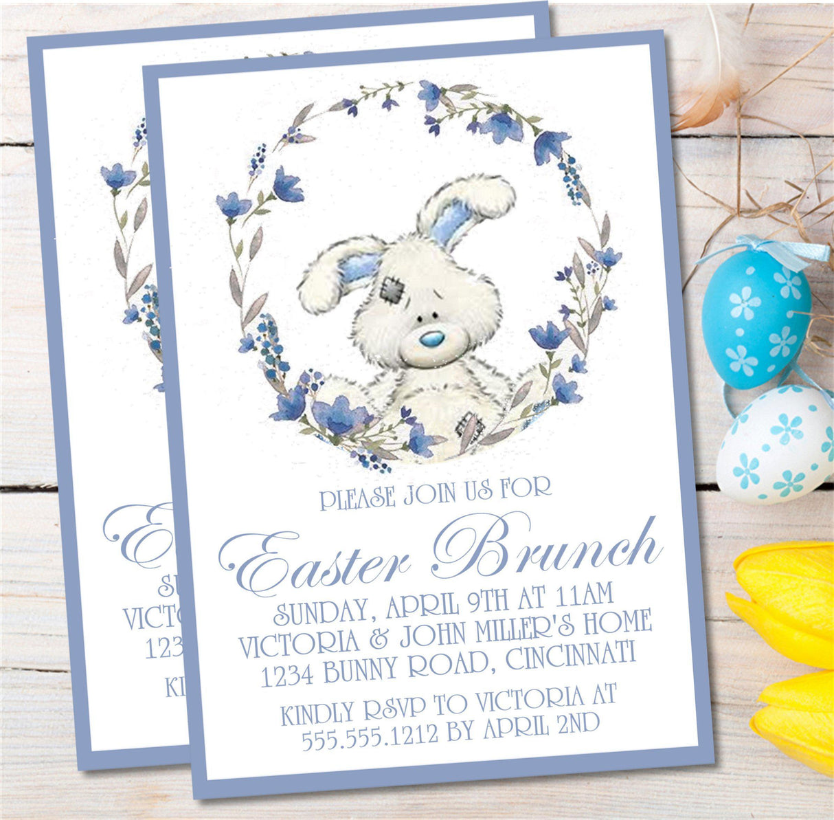 Easter Brunch Invitations