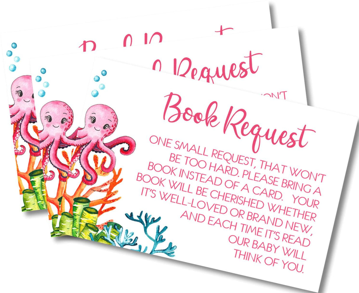 Girls Under The Sea Book Request Cards