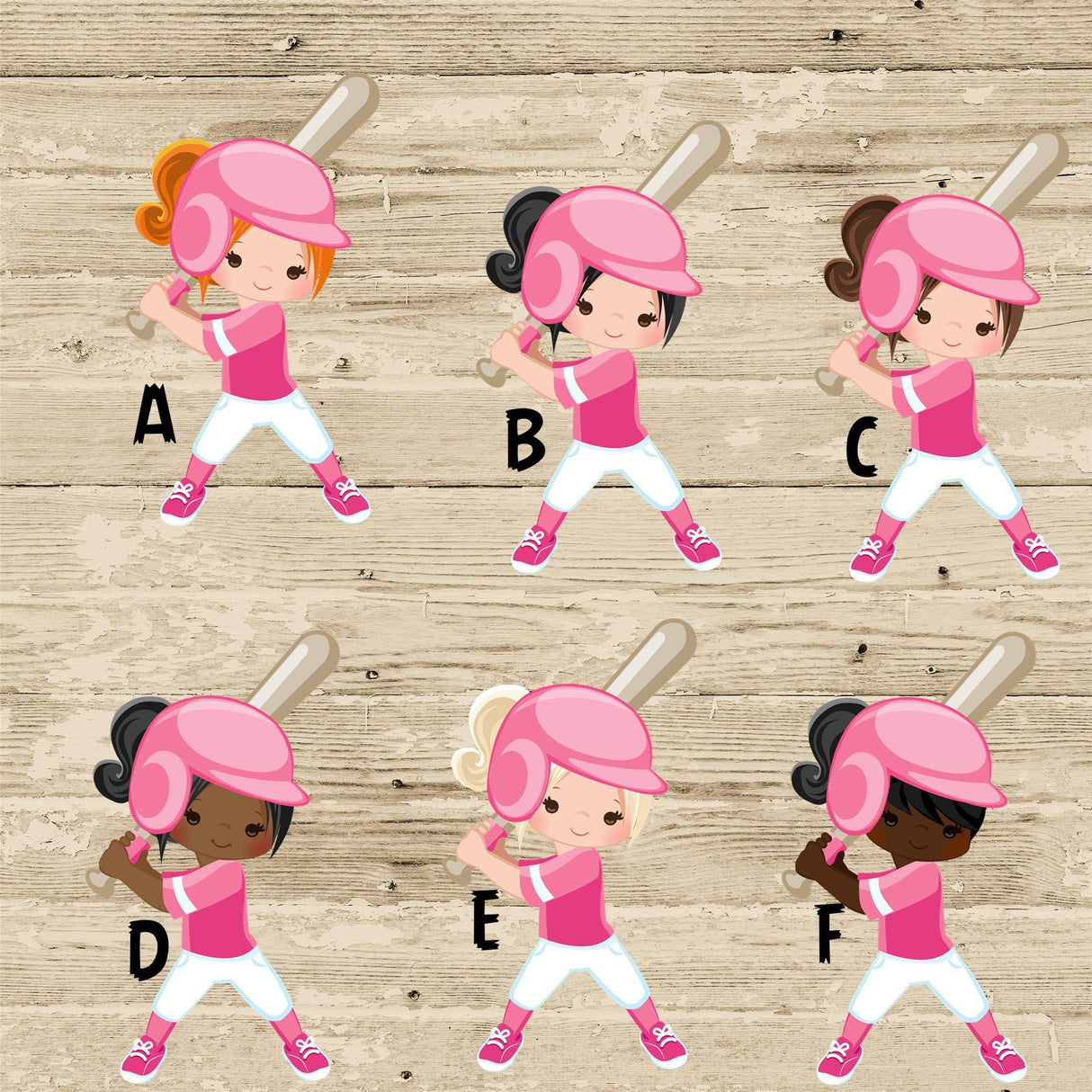 Softball Birthday Party Ticket Invitations