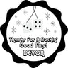 black white retro dice birthday sticker with hanging dice