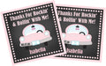 1950's Sock Hop Birthday Party Stickers Or Favor Tags