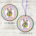 1970's Hippie Birthday Party Stickers Or Favor Tags