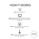 Dreamcatcher Diaper Raffle Tickets