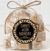 Animal print safari themed label