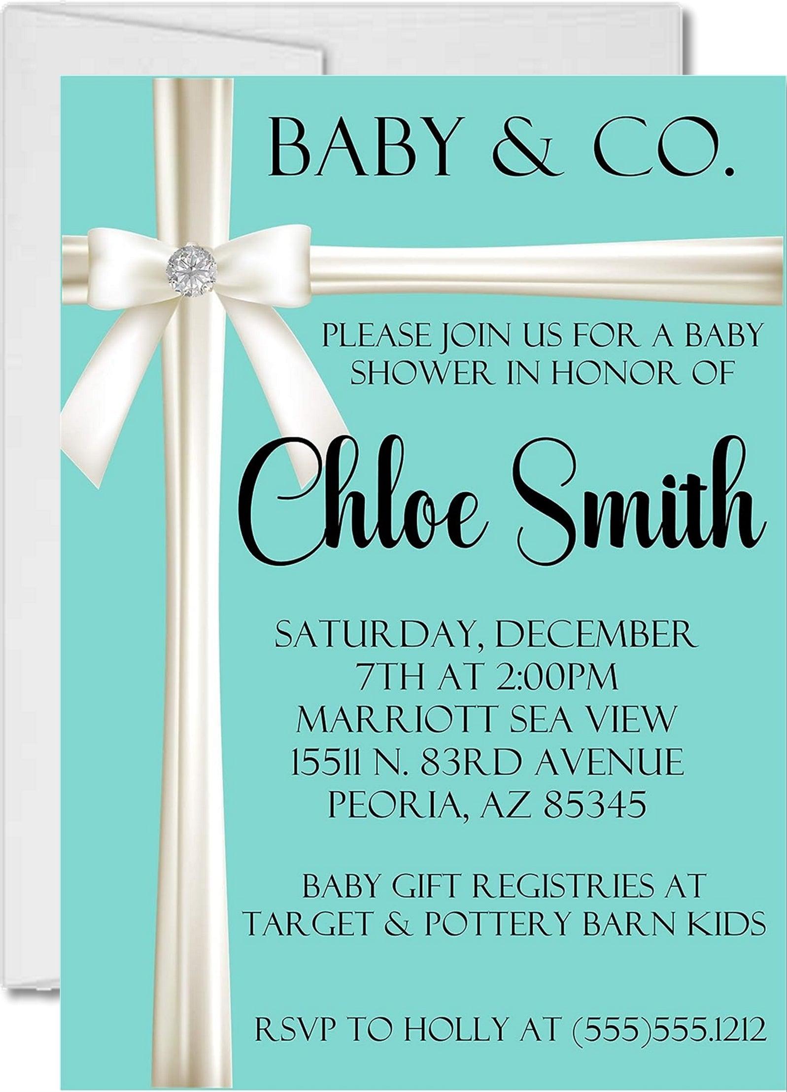Baby & Co. Baby Shower Invitations