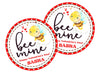 Bee Mine Valentine's Day Stickers