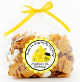 Beehive birthday sticker