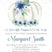 Blue fall pumpkin baby shower invitation