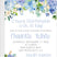 Blue green pumpkin baby shower invitations