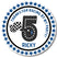 Blue racing track birthday party stickers