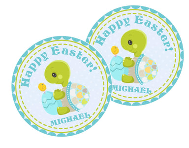 Boys Blue and Green Easter Stickers