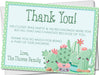 Boys Cactus Baby Shower Thank You Cards