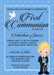 Boys First Communion Invitations