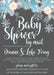 Boys Winter Baby Shower By Mail Invitations