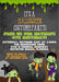 Boys Zombie Halloween Birthday Party Invitations