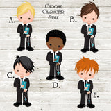 Boys First Communion characters