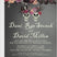 Bride And Groom Skull Halloween Wedding Invitations