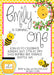 Bumble Bee 1st Birthday Party Invitations