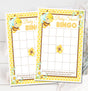 Bumble Bee Baby Shower Bingo Cards