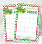 Cactus Succulent Baby Shower Bingo Cards