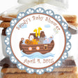 Classic Noah’s Ark baby shower sticker