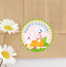 Colorful Easter Bunny Stickers