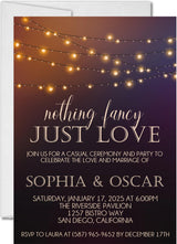 Copper wedding invitations