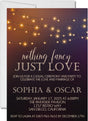 Copper wedding invitations