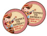 Cowboy Birthday Party Stickers Or Favor Tags