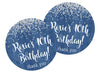 Denim & Diamonds Birthday Party Stickers Or Favor Tags