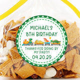 Dinosaur train birthday sticker for toddlers