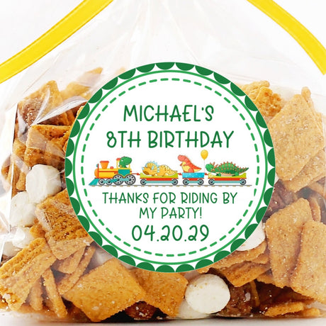 Dinosaur train birthday sticker for toddlers