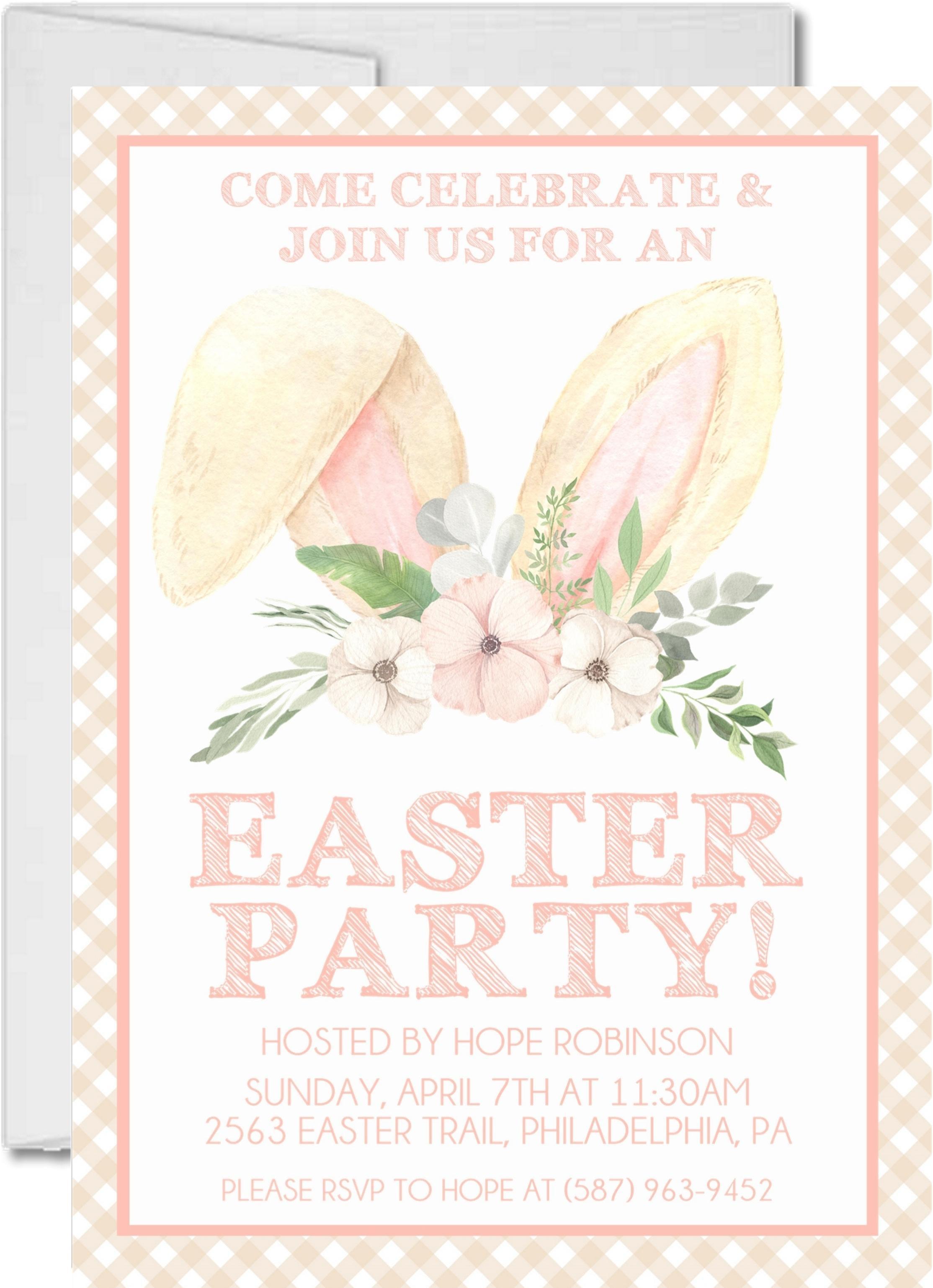 Easter Party Invitations