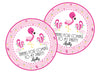 Flamingo Birthday Party Stickers Or Favor Tags