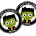 Frankenstein Halloween Stickers