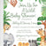 Gender Neutral Safari Animals Baby Shower Invitations