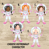 Girl astronaut characters