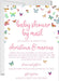 Girls Butterfly Baby Shower By Mail Invitations