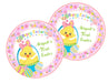 Girls First Easter Stickers Or Favor Tags