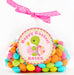 Girls Pink and Green Easter Stickers
