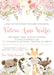 Girls Safari Animals Baby Shower Invitations