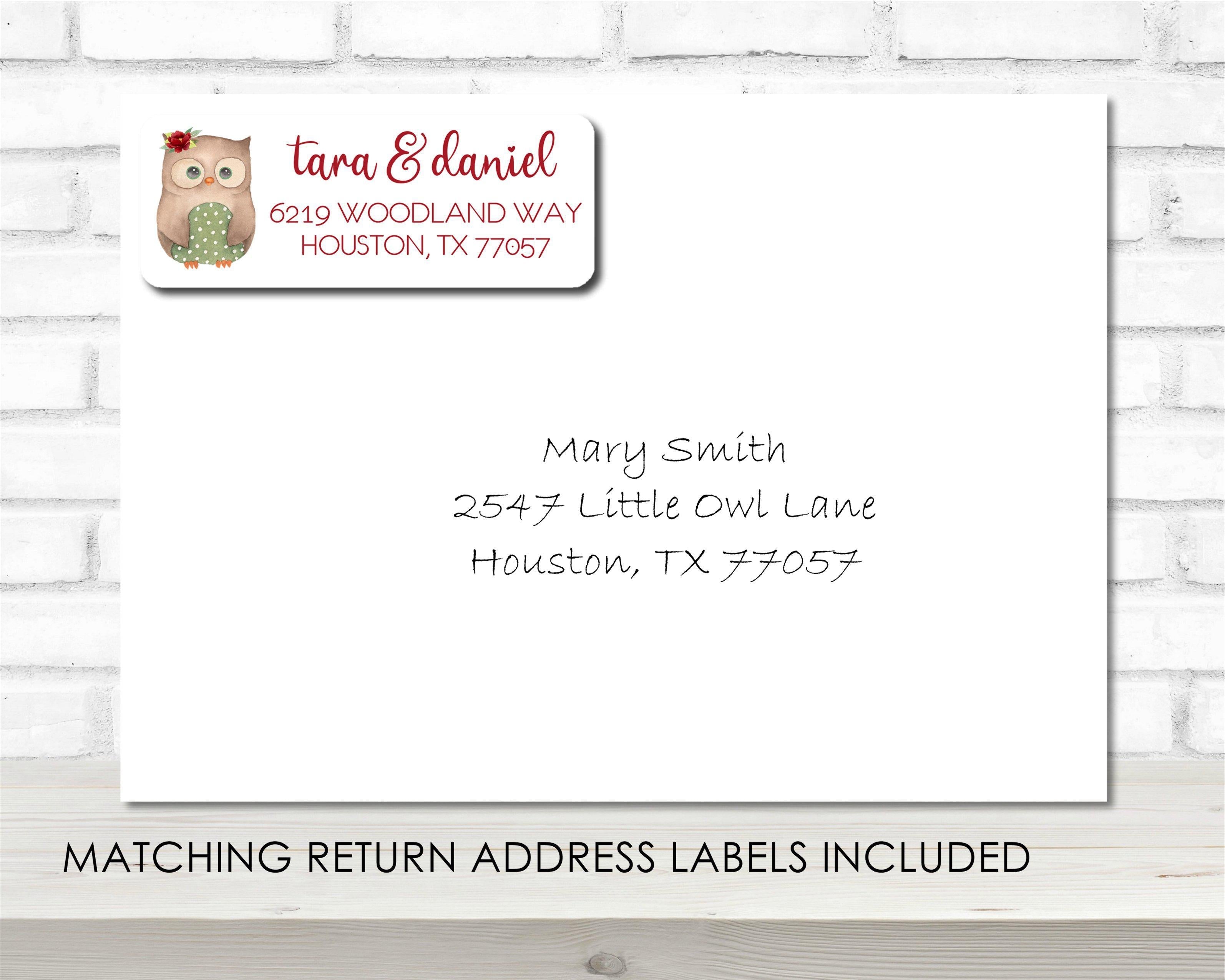 Girls Woodland Animals Baby Shower By Mail Invitations