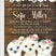 Girls winter arctic animal baby shower invitations