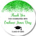 Green black graduation party stickers