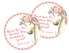 Horse Birthday Party Stickers Or Favor Tags